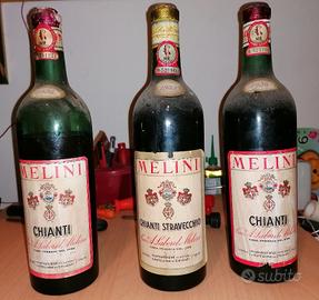 vecchie bottiglie vino