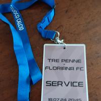 Service Pass usato partita Tre Penne - Floriana FC