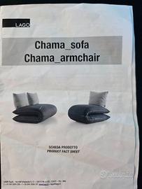 Divano Chama di Lago
