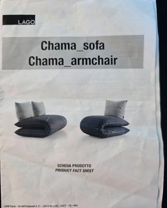 Divano Chama di Lago