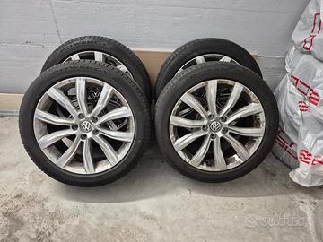 4 cerchioni il lega originali Volkswagen 