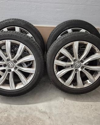 4 cerchioni il lega originali Volkswagen 