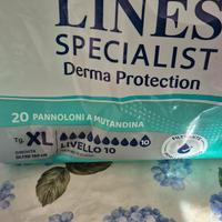 Pannoloni Lines super assorbenti. 