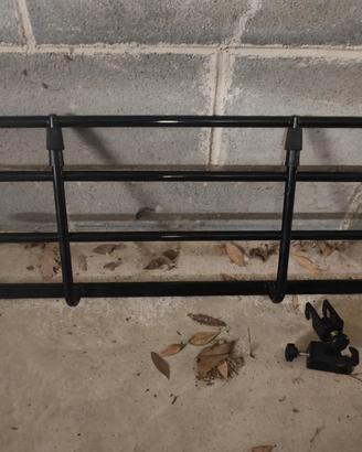 Griglia in acciaio Separatore baule cani