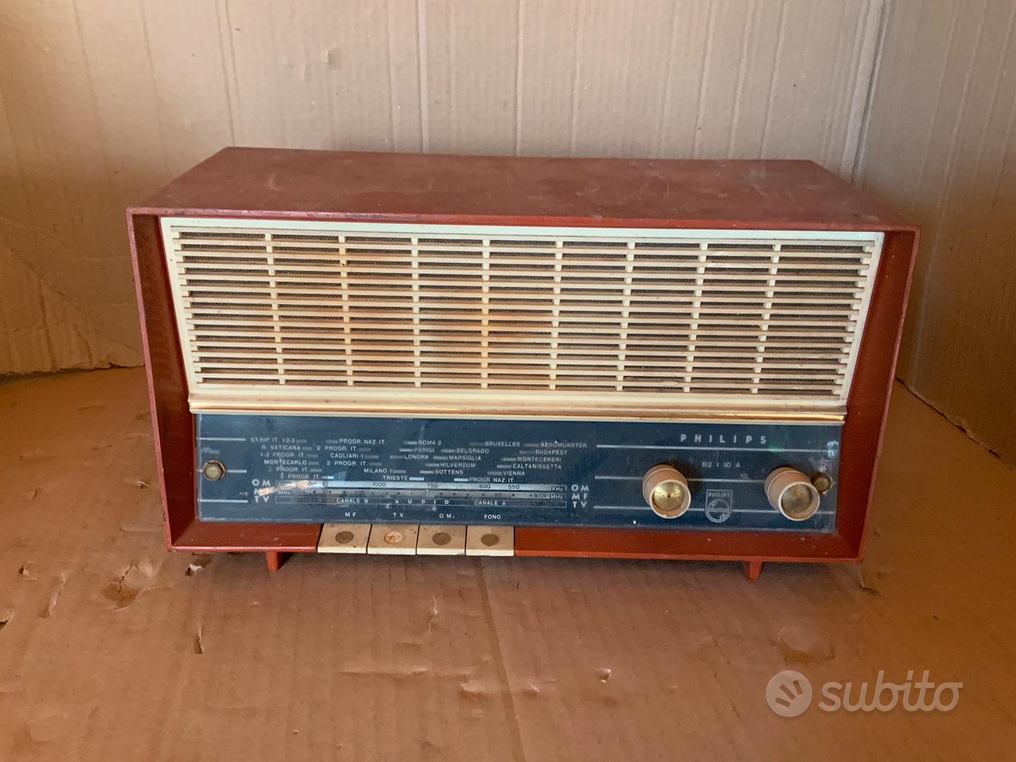 Radio vintage Philips, Modernariato, Elettronica