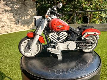 lego harley fat boy 10269