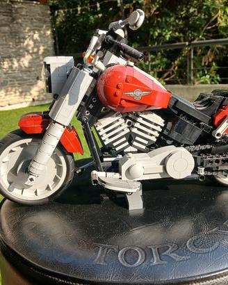 lego harley fat boy 10269