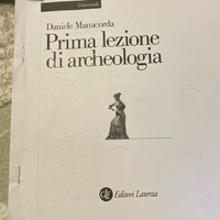Manuale Prima lezione di archeologia
