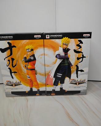 lotto Naruto + Minato action figure banpresto 