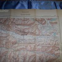 Grande carta topografica tarvisio