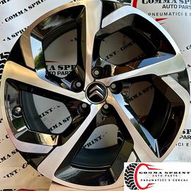 4 CERCHI IN LEGA ORIGINALI R18 CITROEN C5 AIRCROSS