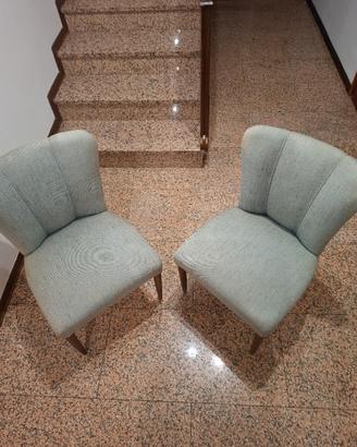 Coppia di Poltroncine Vintage Anni '50/'60 
