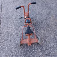 triciclo biposto vintage 