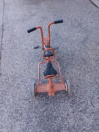 triciclo biposto vintage 