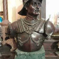 Busto in bronzo di BARTOLOMEO COLLEONI
