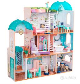 Casetta per bambole e Barbie in legno