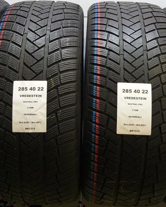4 GOMME 285 40 22 VREDESTEIN BR1315