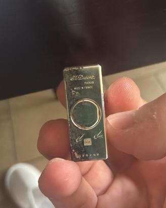 Accendino S.T.Dupont Placcato Oro Original Vintage