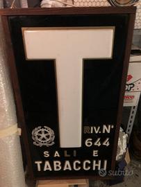 Insegna sali e tabacchi