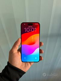 Iphone 15 pro max black 256gb