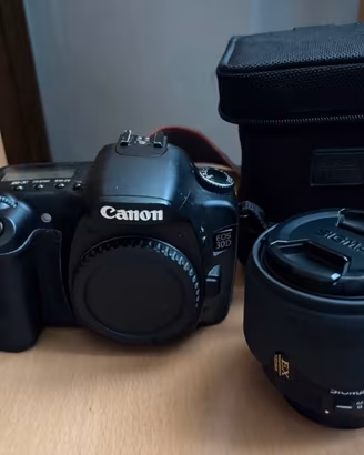 Canon Eos 30d+Sigma f1.4