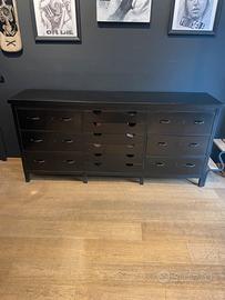 Mobile cassettiera in metallo stile Industrial