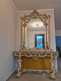 Maestosa consolle barocco veneziana