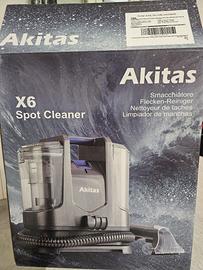 akitas x6 lava tappeto, materasso, divano ecc