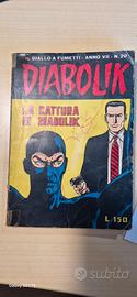 Diabolik inediti Anno 1968 VII. N 20