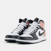 SCAPRE da donna Air Jordan 1 Mid Rust bianco rosa