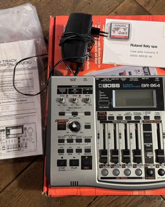 Boss BR-864 8 track digital recorder