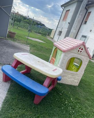 Casetta da giardino per giochi