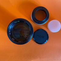 Polar 135mm f/2.8 Macro MC + Adattaore Fuji-FX