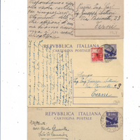 1947/1981 N 10 CARTOLINE POSTALI  ITALIA VIAGGIATE