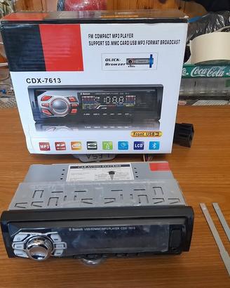 autoradio bluetooth-usb-fm-aux-slot sd(nuovo)