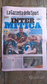 Gazzetta dello Sport 7/5/2025 Inter Barcellona 4a3