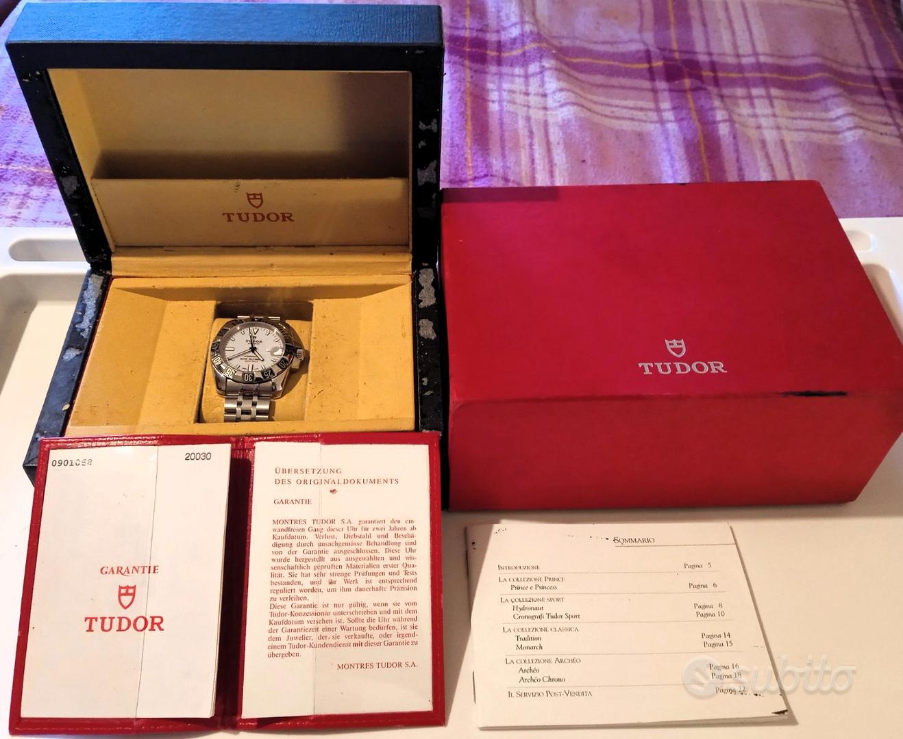 Tudor Hydronaut II 20030 bianco 40,5mm Abbigliamento e