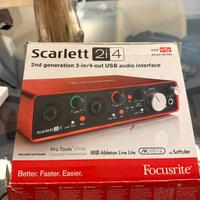 Focusrite Scarlett 2i4 ( 2nd generation)