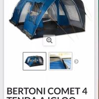 Bertoni Comet 4 tenda per campeggio