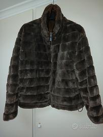 Giubbotto donna reversibile,double face,piumino e
