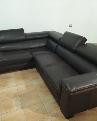 Divano in Pelle Max Divani Hand Made Italy