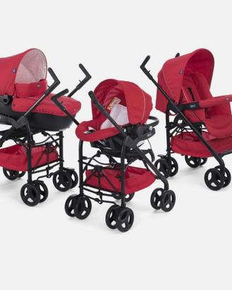 Trio chicco sprint rosso