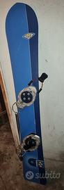 Snowboard Nidecker 164 con atachi Burton.