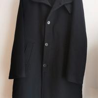 Zara Cappotto Uomo L nero Nuovo 
