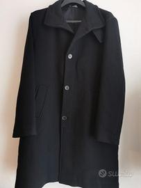 Zara Cappotto Uomo L nero Nuovo 
