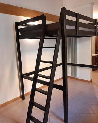 Letto a soppalco e materasso 