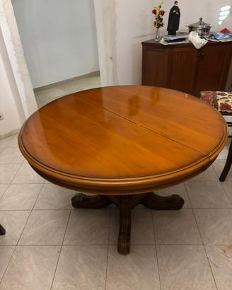 Tavolo in noce nazionale massello - allungabile