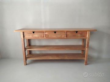 Consolle 3 cassetti in legno massello IKEA