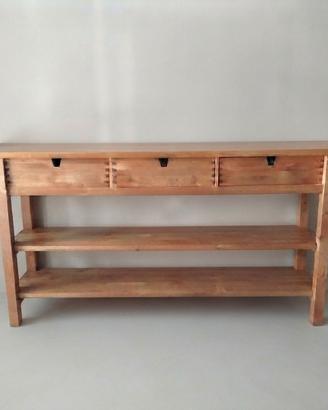 Consolle 3 cassetti in legno massello IKEA