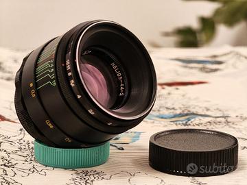 Helios 44-2 58mm f2 obiettivo ZENIT FOTO VIDEO M42